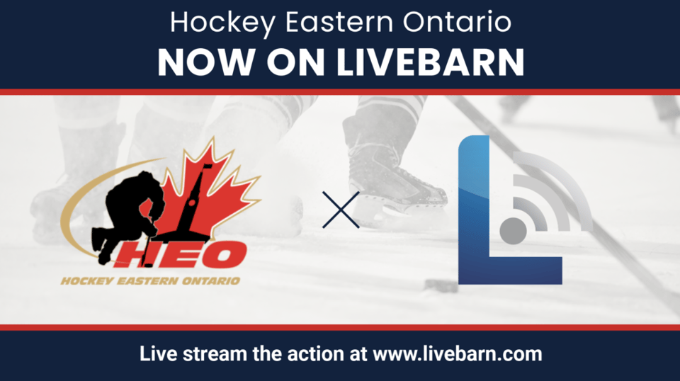 LiveBarn and Hockey Eastern Ontario Announce New Video Streaming Partnership