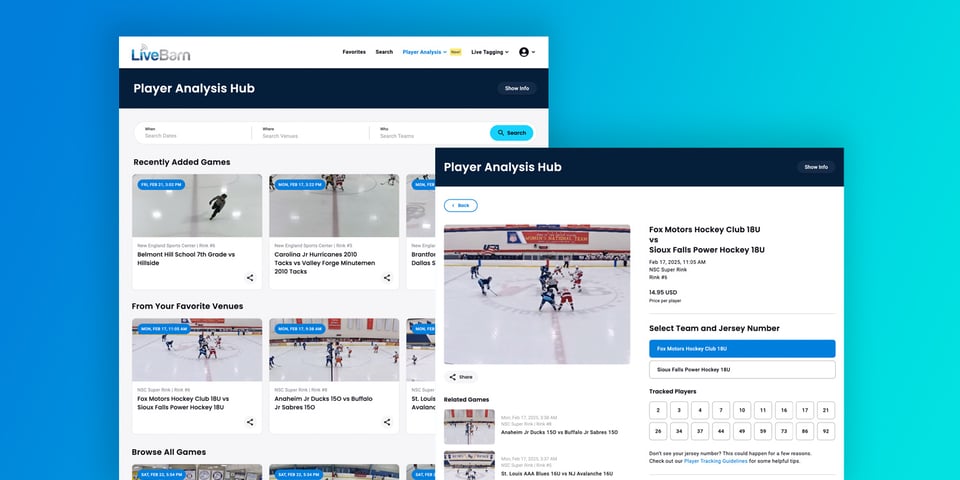 LiveBarn launches Player Analysis Hub - 10K games and counting!